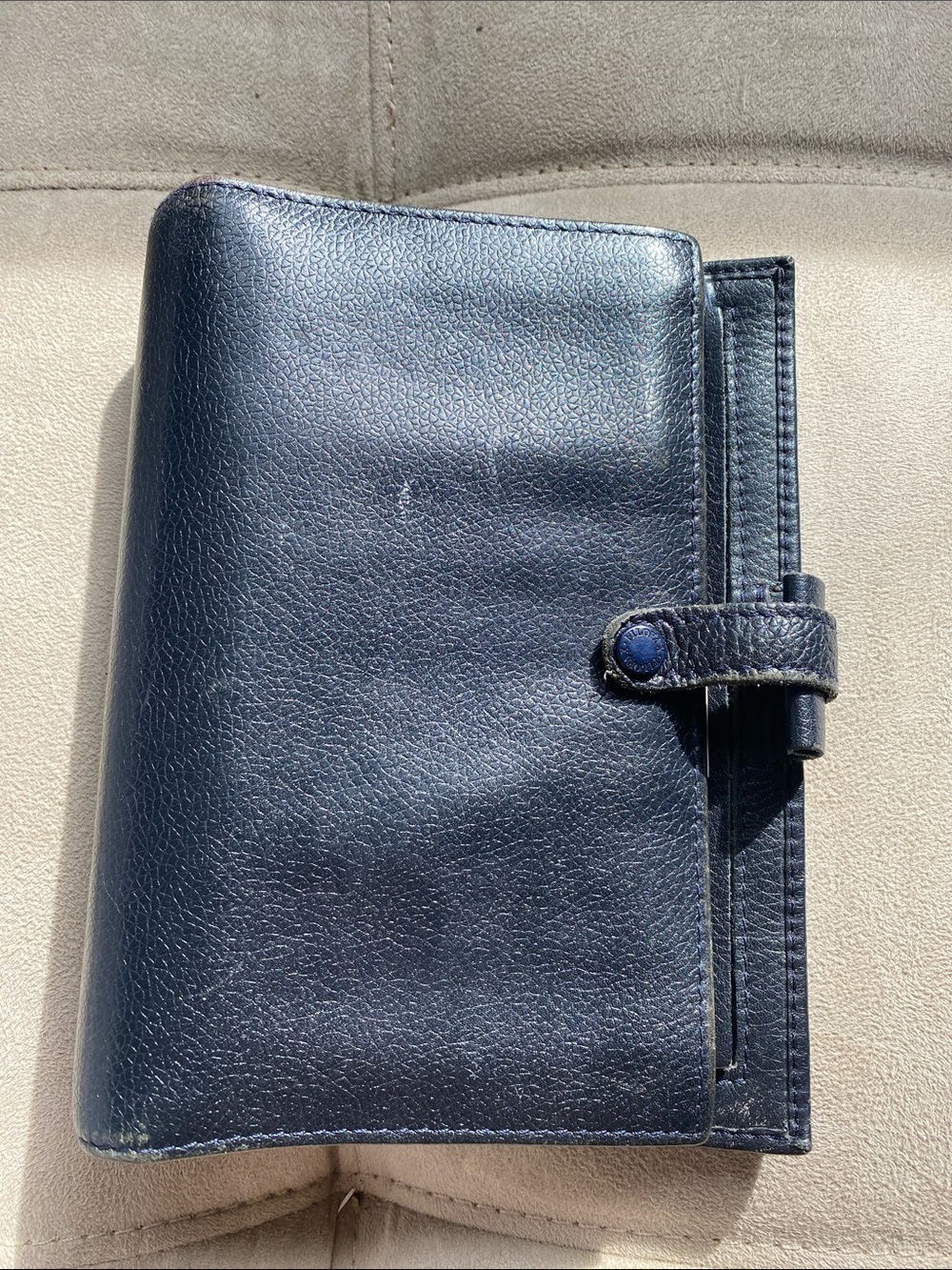 Foliofax planner 1999 - Navy Blue